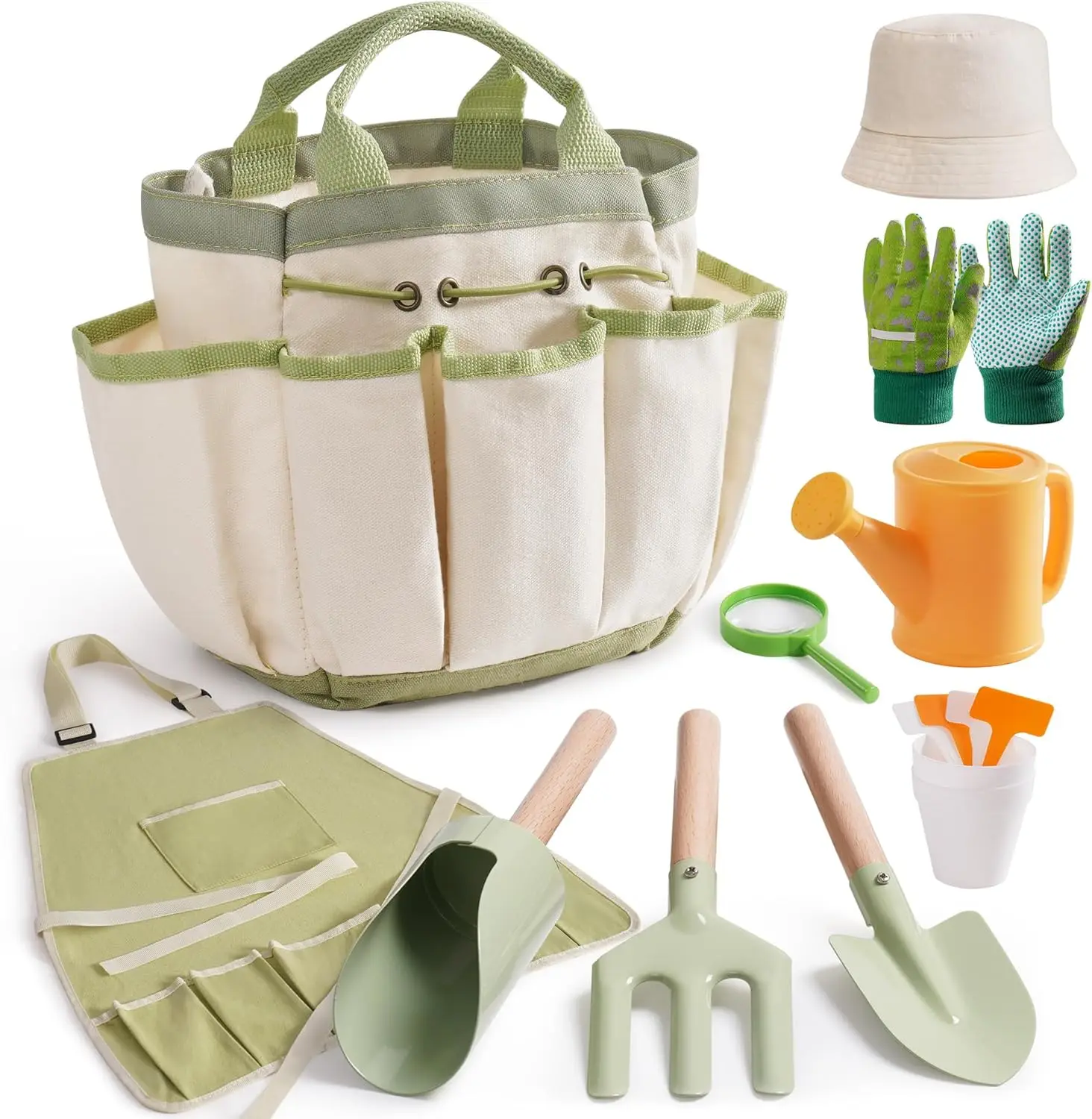 Gardening Tools Girly - Robotime Gardening Tools 17 PCS Toddler