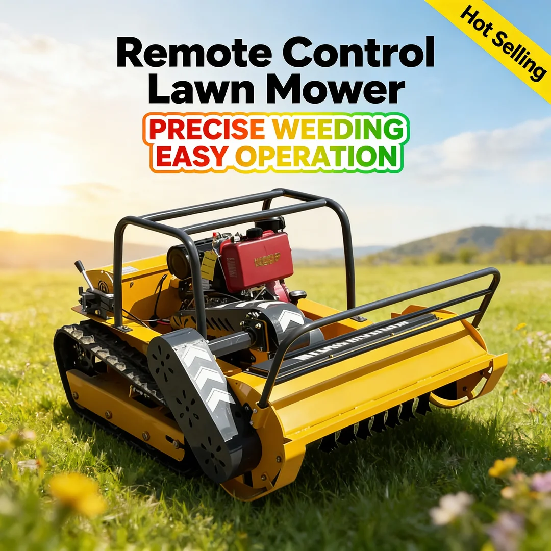 Gardening Tools Lawn Mower - Customized Hot Selling Multifunctional RC Flail