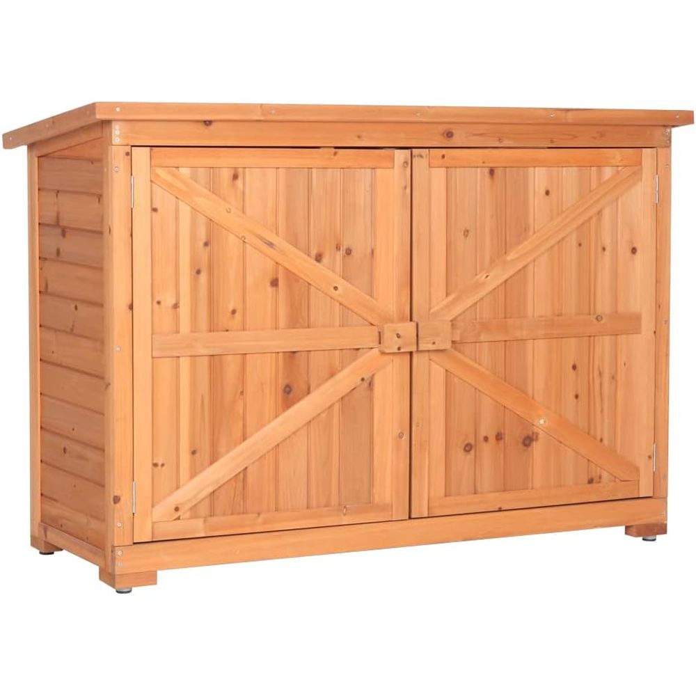 Gardening Tools Equipment - Extra Large Outdoor Wooden Storage Shed,