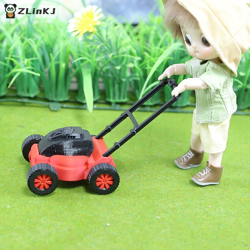 Gardening Tools Lawn Mower - ▶1Pc 1:12 1:18 Dollhouse Lawn Mower