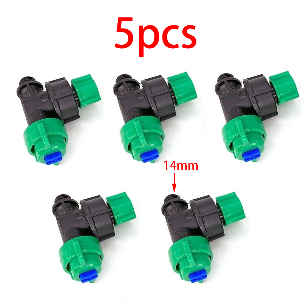 Gardening Tools Equipment - 5pcs Spray Tube Fittings Pipe Clamp,