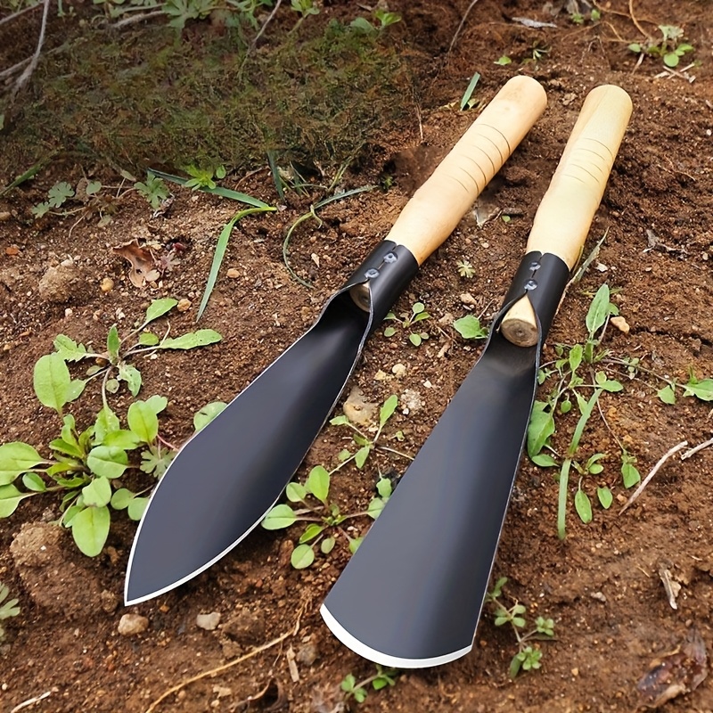 Gardening Tools Must Haves - Practical manganese steel garden shovel 2-piece
