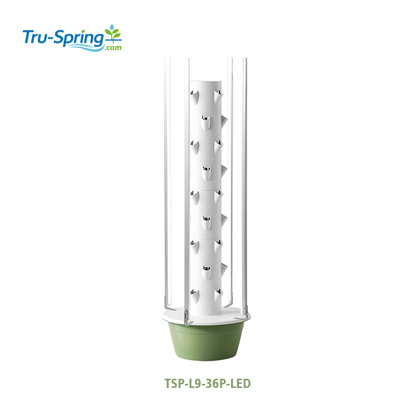 Hydroponic System - TSP-L9-36P-LED Eco-Friendly PP Hydroponic For Tower