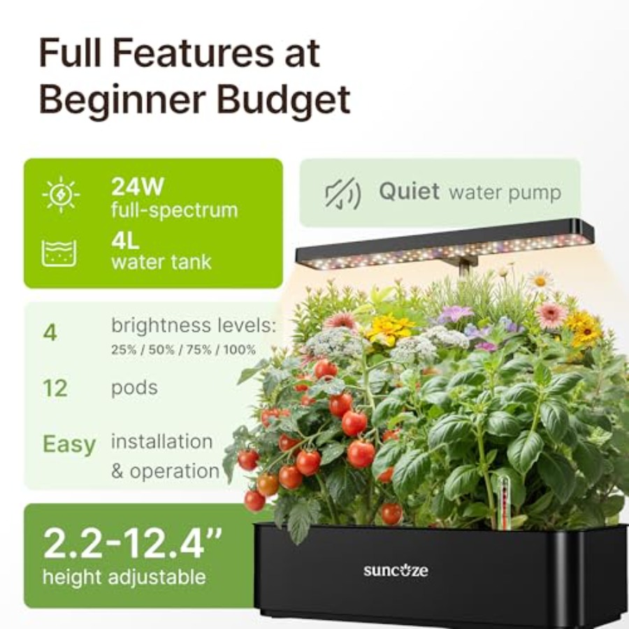 Hydroponics Growing System Kit - Hydroponic System のレビューと価格