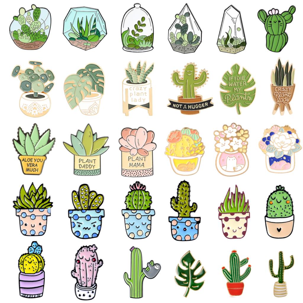 Potted Plant Brooch Monstera A - Gardening Tools Cute のレビューと価格