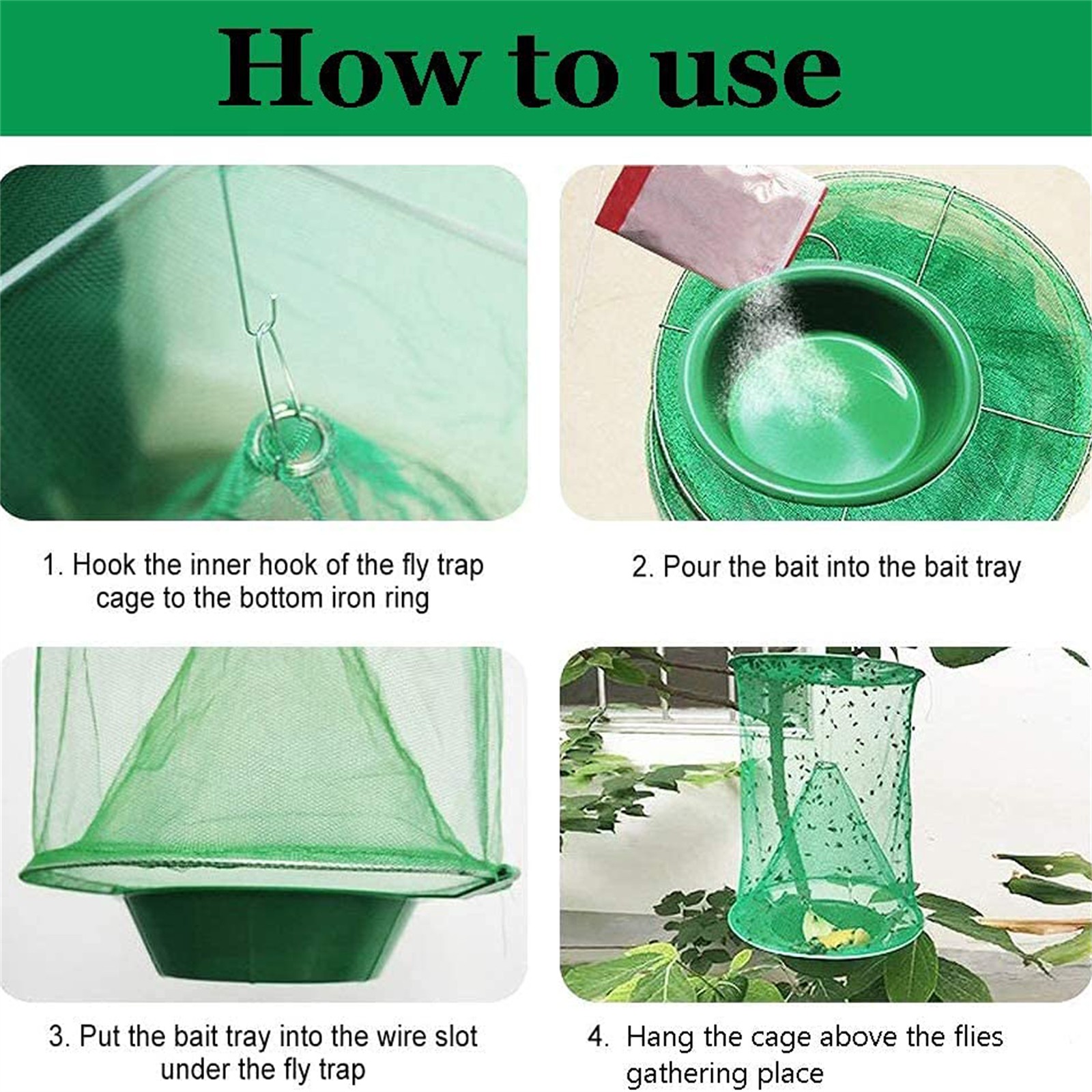 2pcs Hanging Fly Trap Cage Gar - Gardening Tools Must Haves のレビューと価格