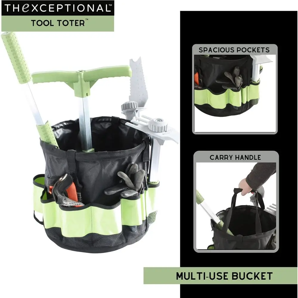 Garden Tool Cart with Tote, Wh - Gardening Tools Made In Usa のレビューと価格