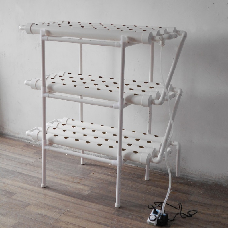 3 Tier PVC Pipe Hydroponics Gr - Hydroponic System のレビューと価格