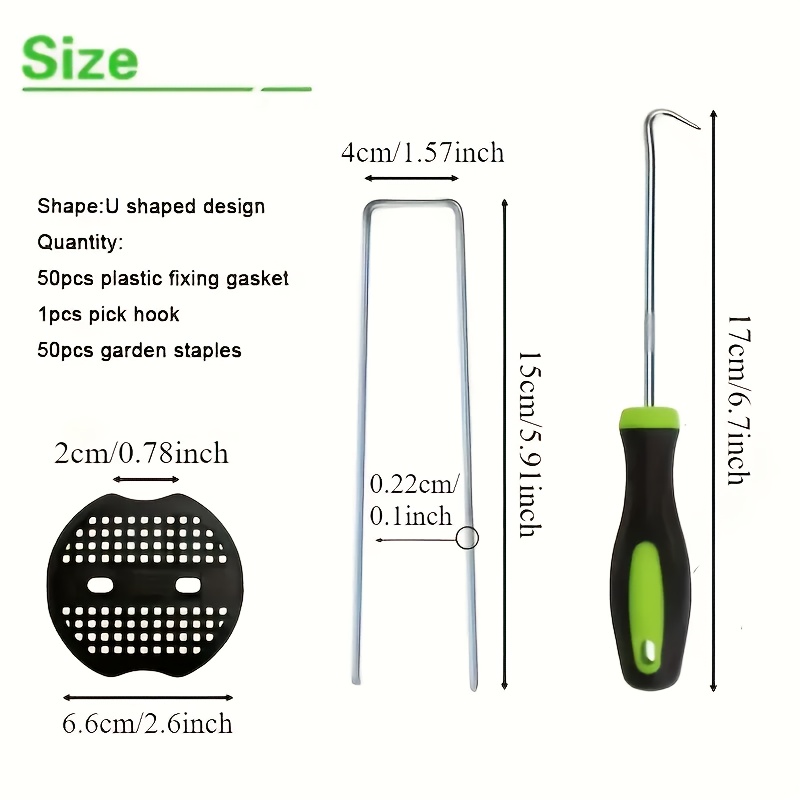 101pcs Garden Stakes Set - U-s - Gardening Tools Equipment のレビューと価格