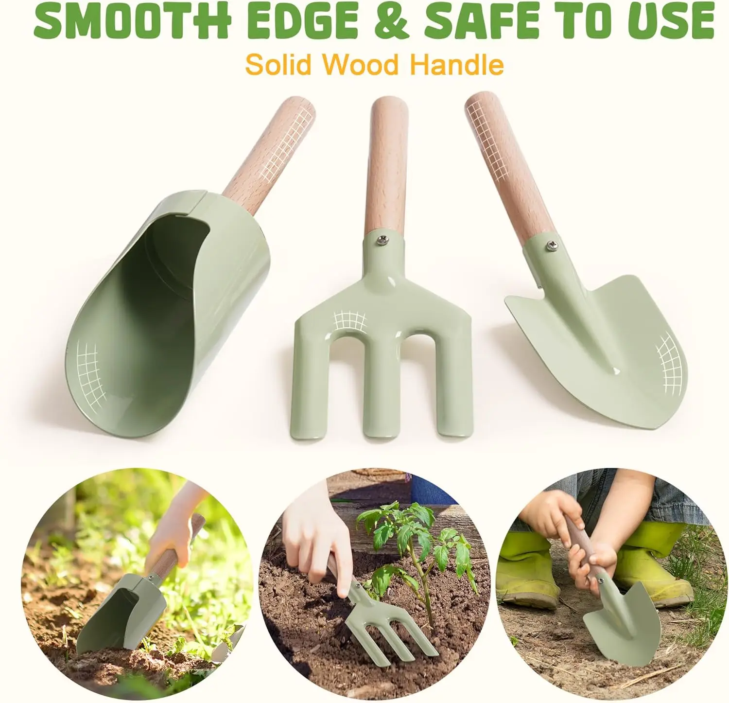 Robotime Gardening Tools 17 PC - Gardening Tools Girly のレビューと価格