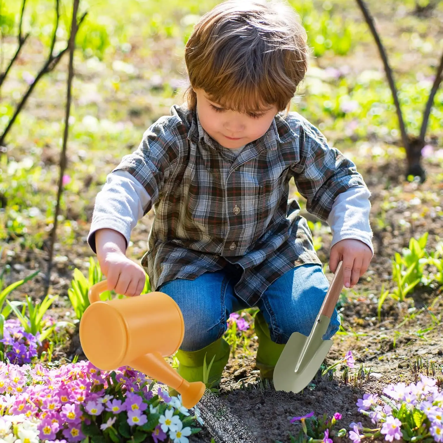Robotime Gardening Tools 17 PC - Gardening Tools Girly のレビューと価格