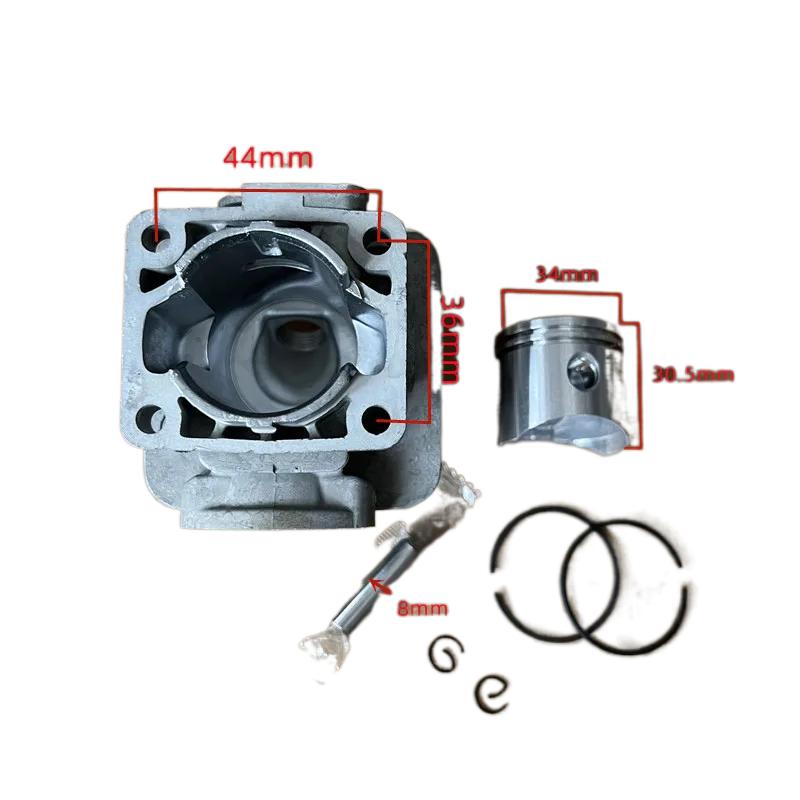 Cylinder Piston Kit 34MM For E - Gardening Tools Ppt のレビューと価格