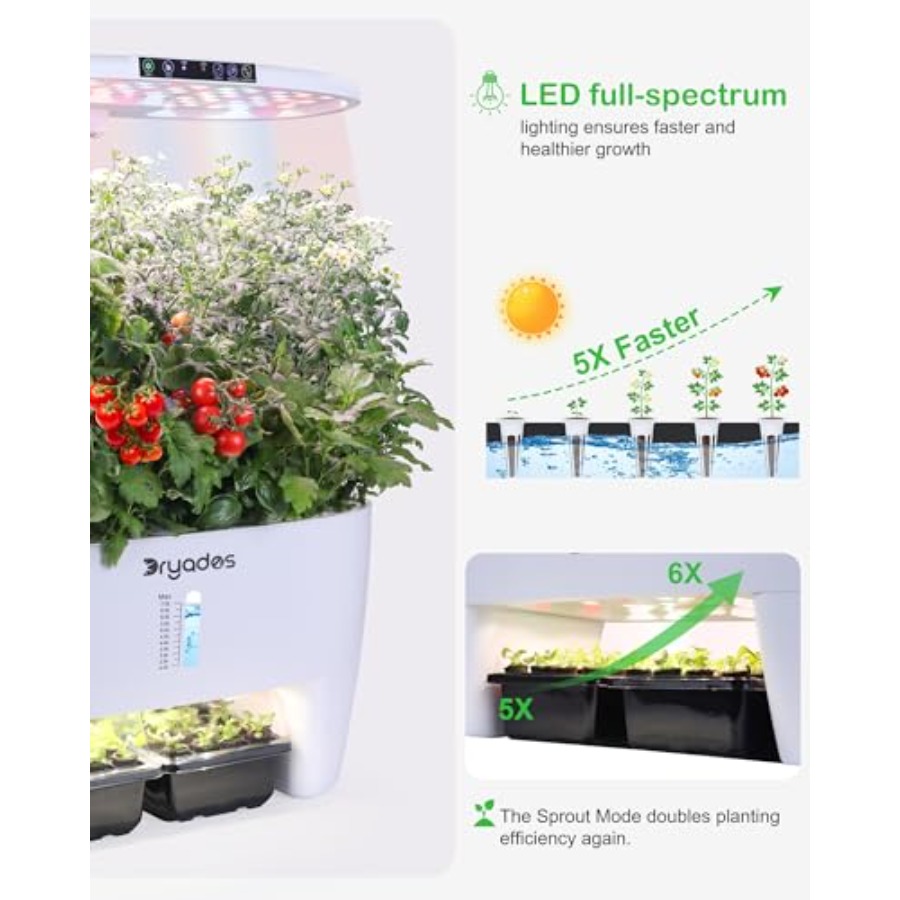 Hydroponic Growing System Kit  - Hydroponic System のレビューと価格