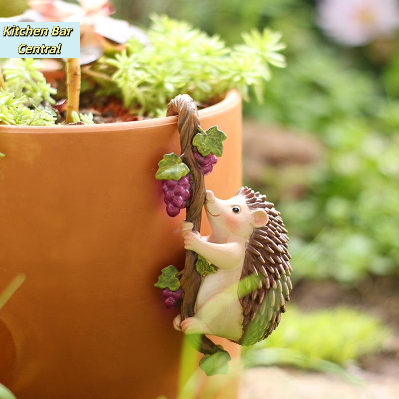 【Cute Climbing Hedgehog Figuri - Gardening Tools Cute のレビューと価格