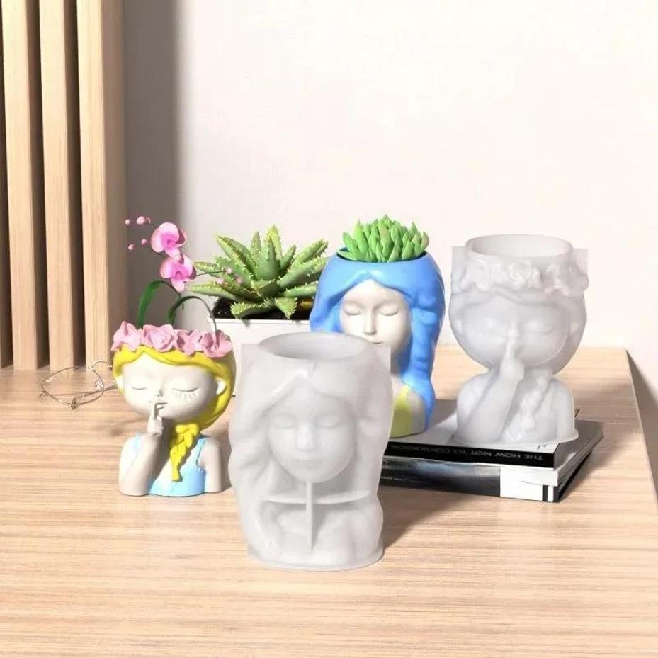 1 Pcs Silicone Mold 3D Cute Gi - Gardening Tools Cute のレビューと価格