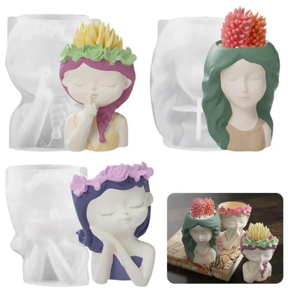 1 Pcs Silicone Mold 3D Cute Gi - Gardening Tools Cute のレビューと価格