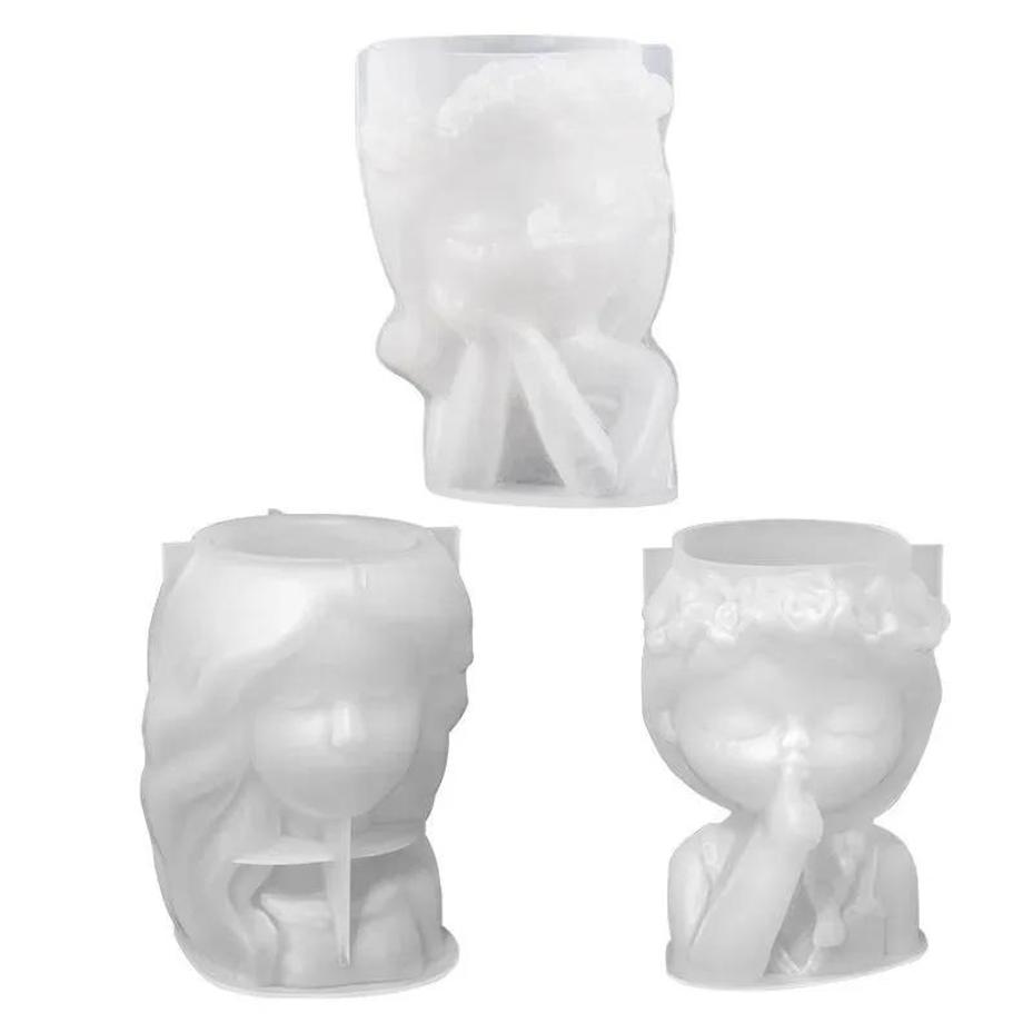 1 Pcs Silicone Mold 3D Cute Gi - Gardening Tools Cute のレビューと価格