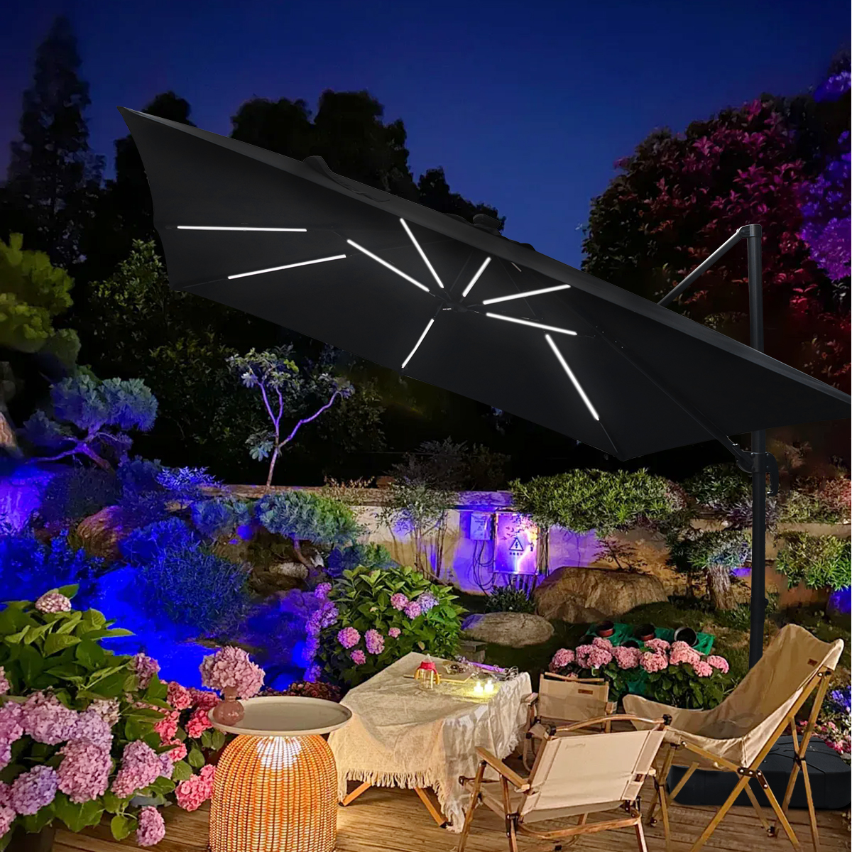 Custom Garden Roman Umbrella P - Gardening Tools Logo のレビューと価格