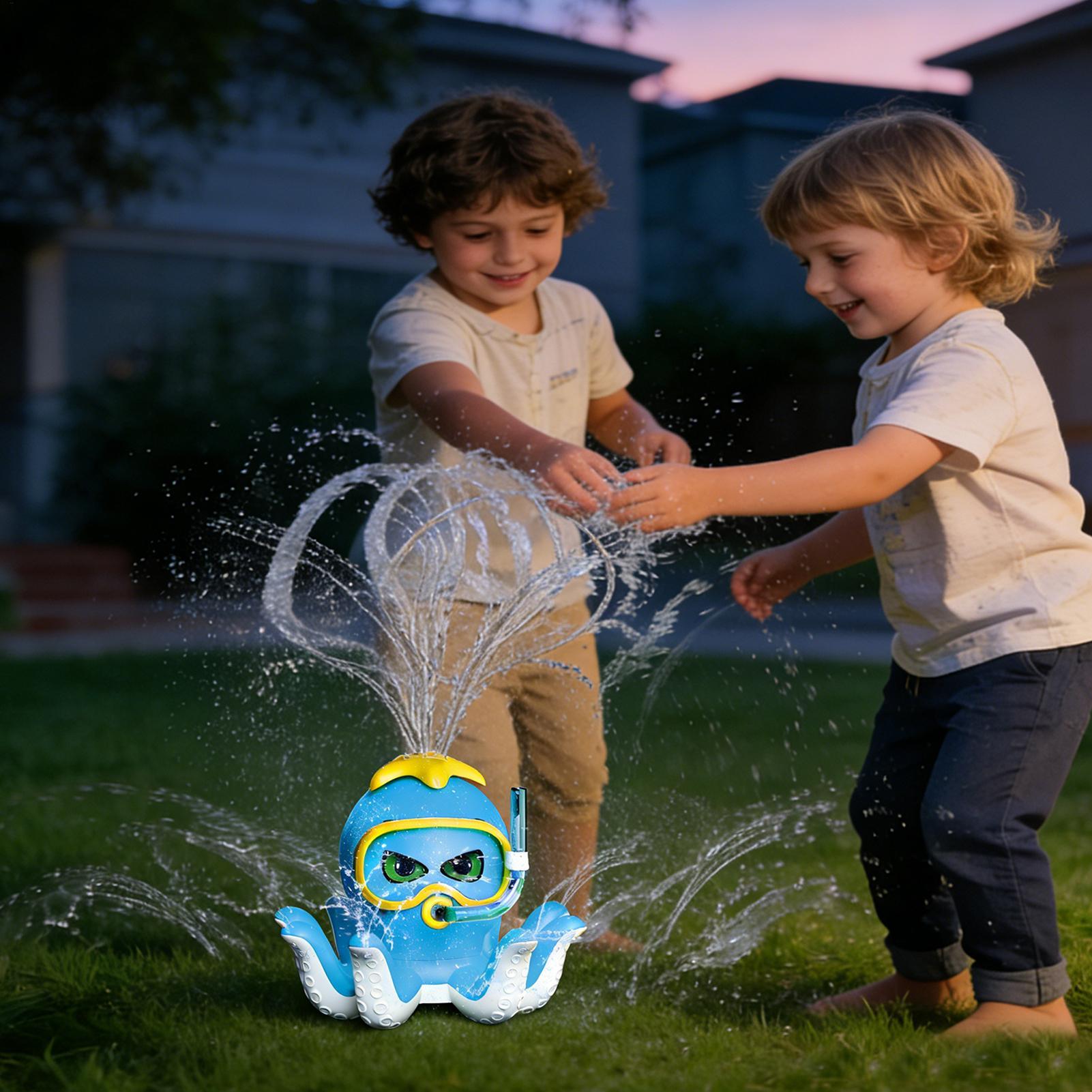 Water Sprinkler For Kids squid - Gardening Tools Girly のレビューと価格