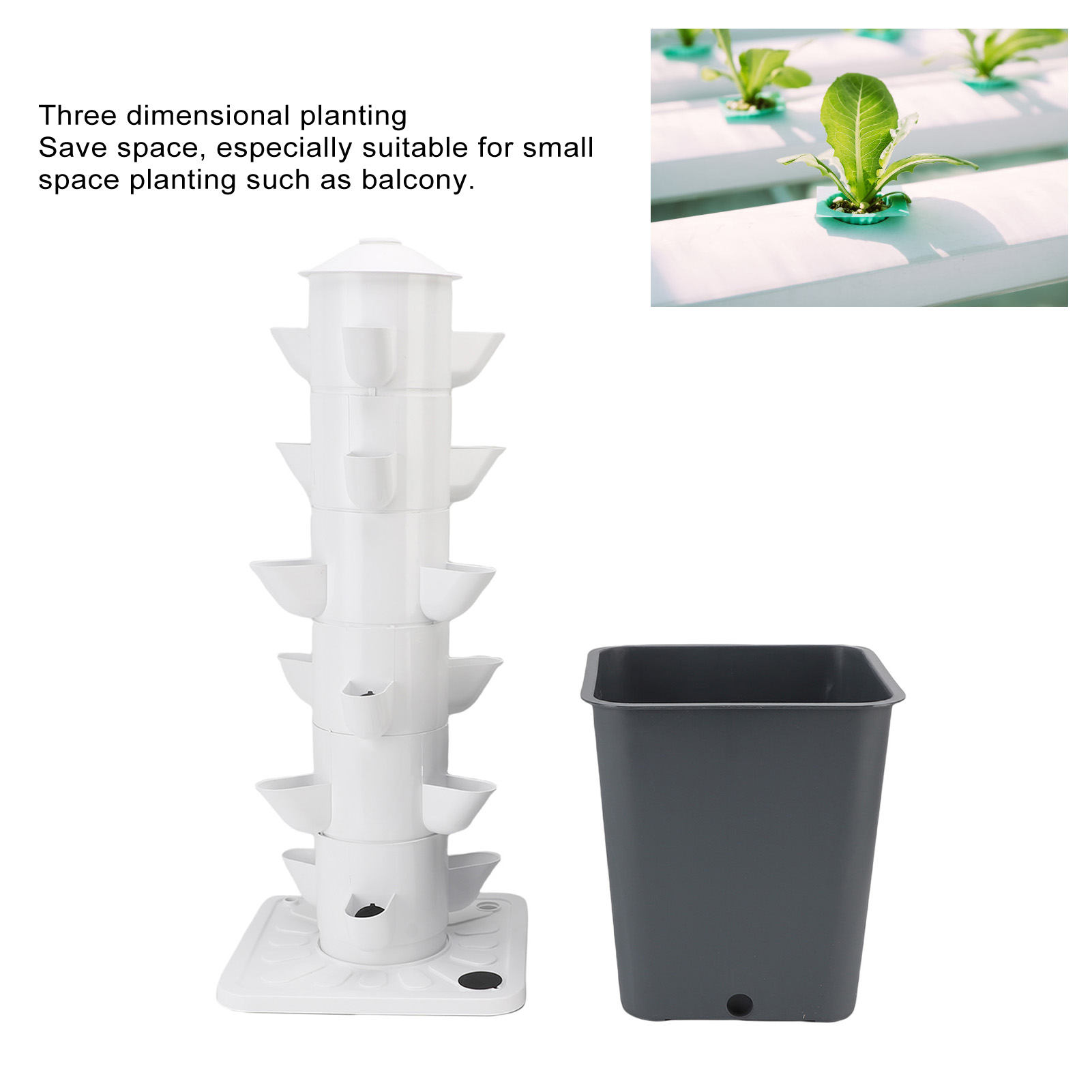 Hydroponic Tower Vertical Hydr - Hydroponic System のレビューと価格