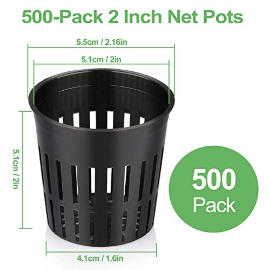 500-Pack 2 Inch Hydroponics Ne - Hydroponic System のレビューと価格