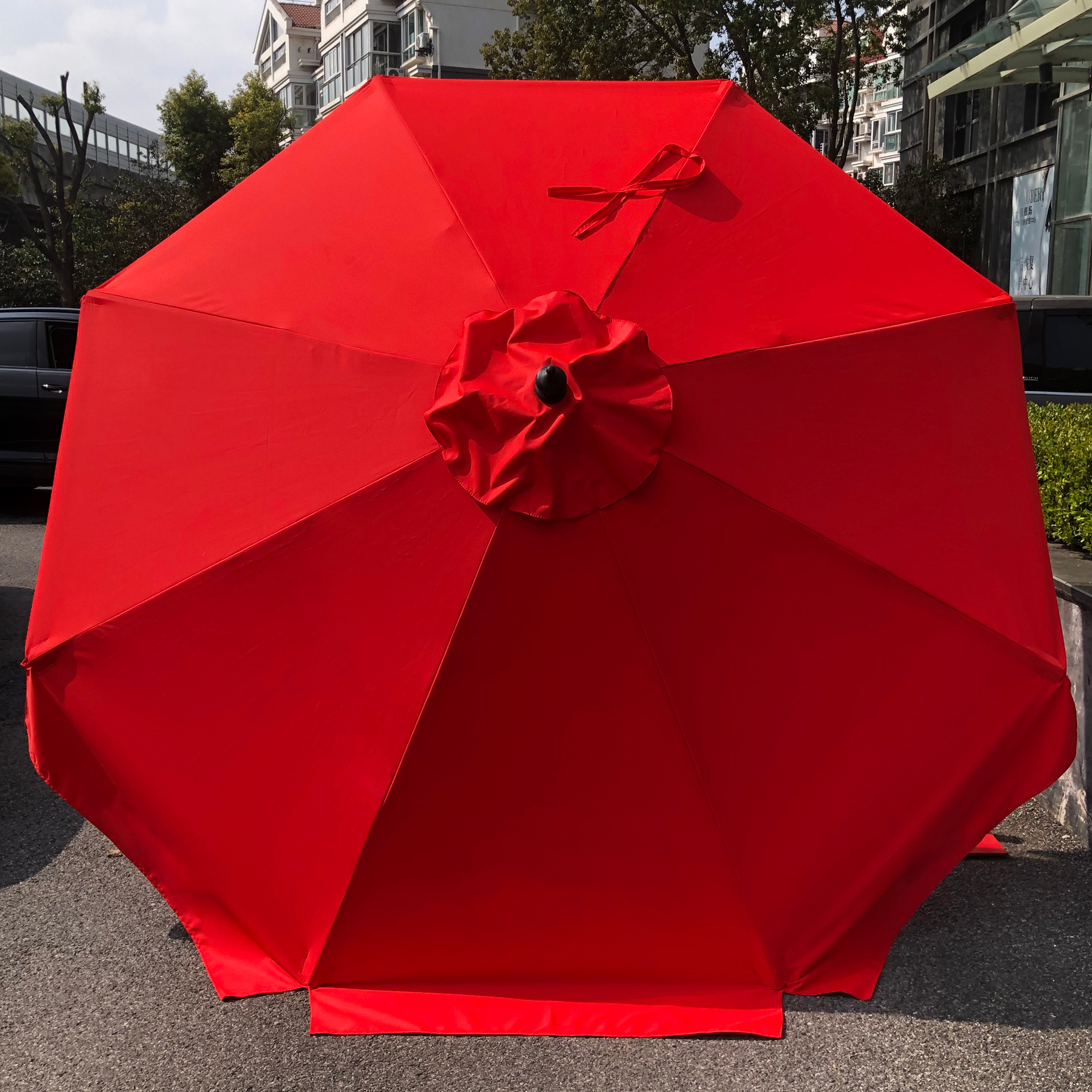 Custom Logo Patio Umbrella wit - Gardening Tools Logo のレビューと価格