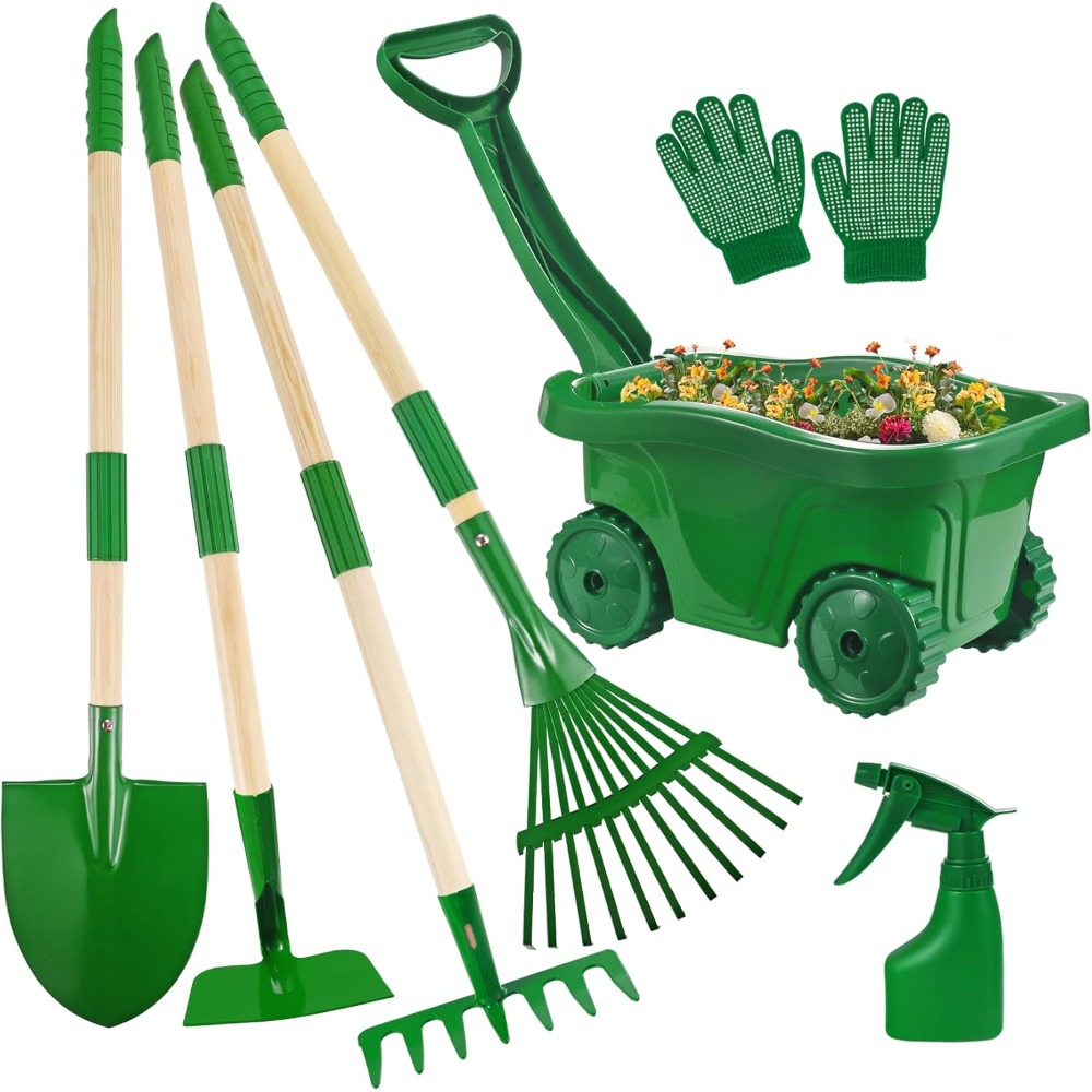 Kids Gardening Tools Set with  - Gardening Tools Girly のレビューと価格