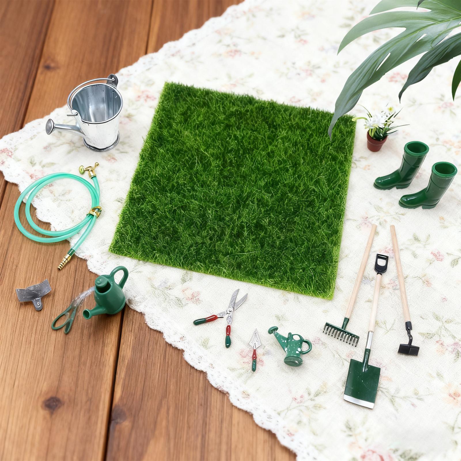 Miniature Gardening Decor Real - Gardening Tools Girly のレビューと価格
