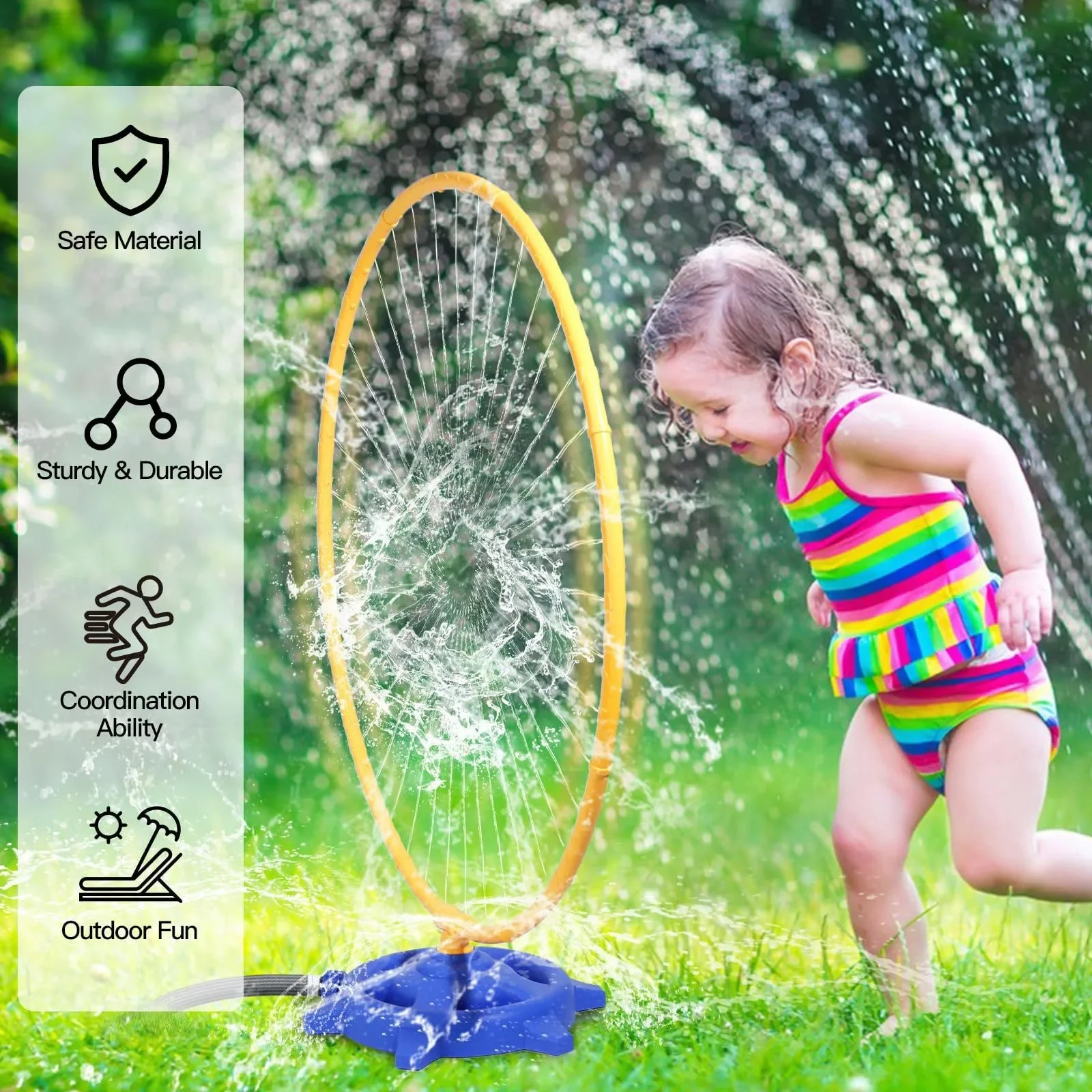 Kids Water Sprinkler Circular  - Gardening Tools Girly のレビューと価格