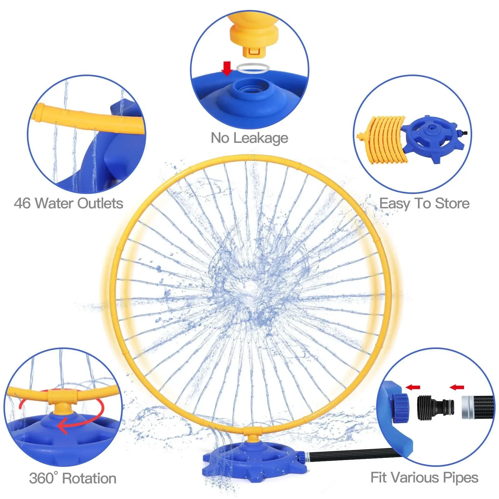 Kids Water Sprinkler Circular  - Gardening Tools Girly のレビューと価格