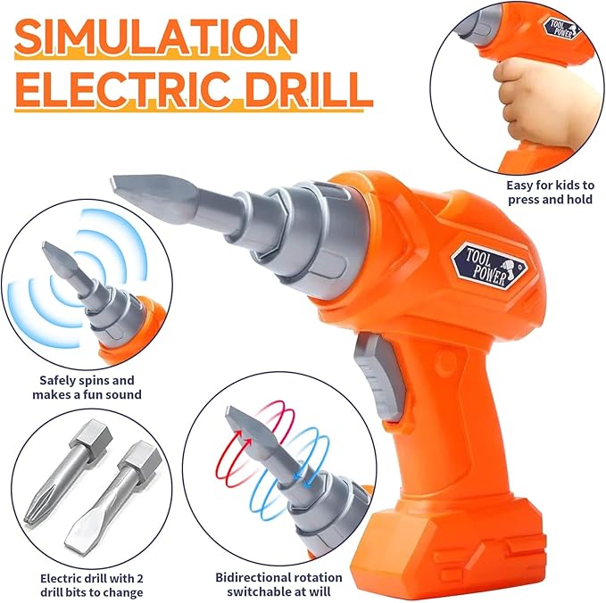 41Pieces Set with Electric Dri - Gardening Tools Girly のレビューと価格