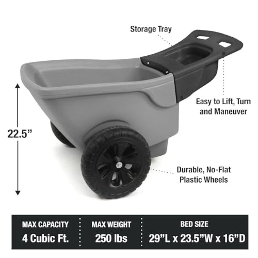 Garden wheelbarrow with tool s - Gardening Tools Made In Usa のレビューと価格
