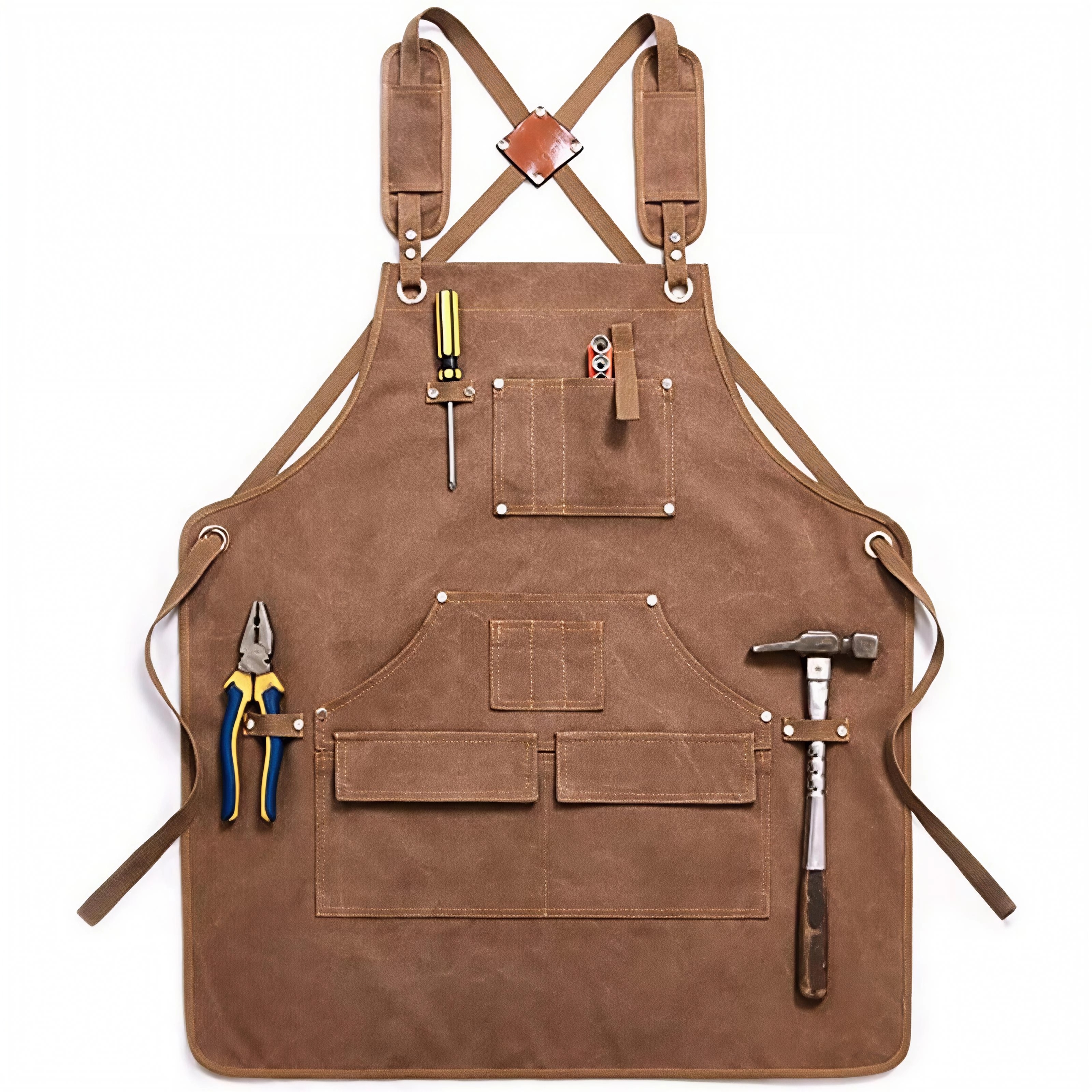 Heavy Duty Canvas Apron Custom - Gardening Tools Logo のレビューと価格