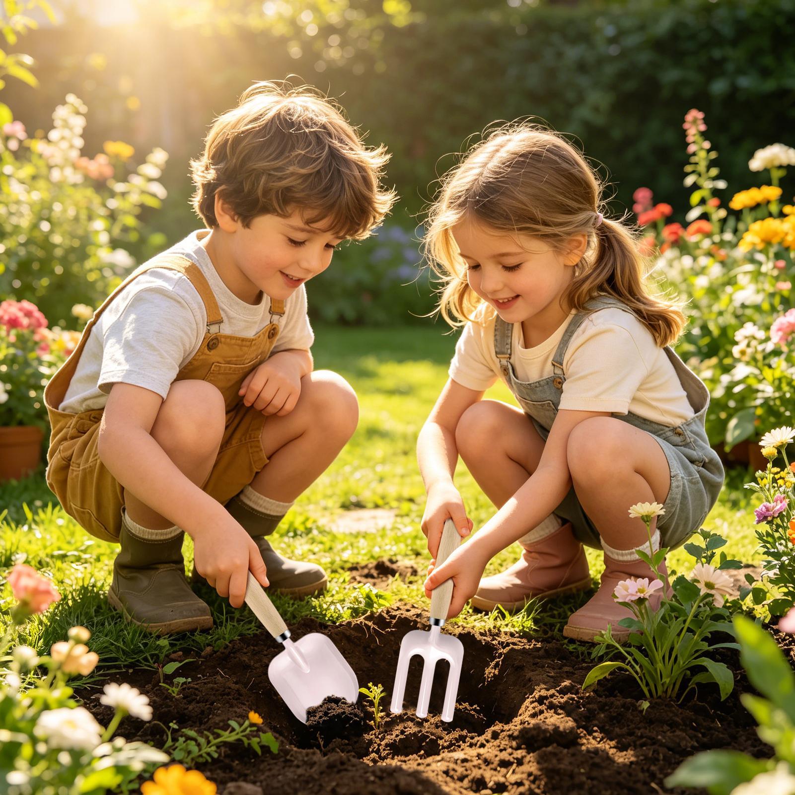 Kids Gardening Tools Set Senso - Gardening Tools Girly のレビューと価格