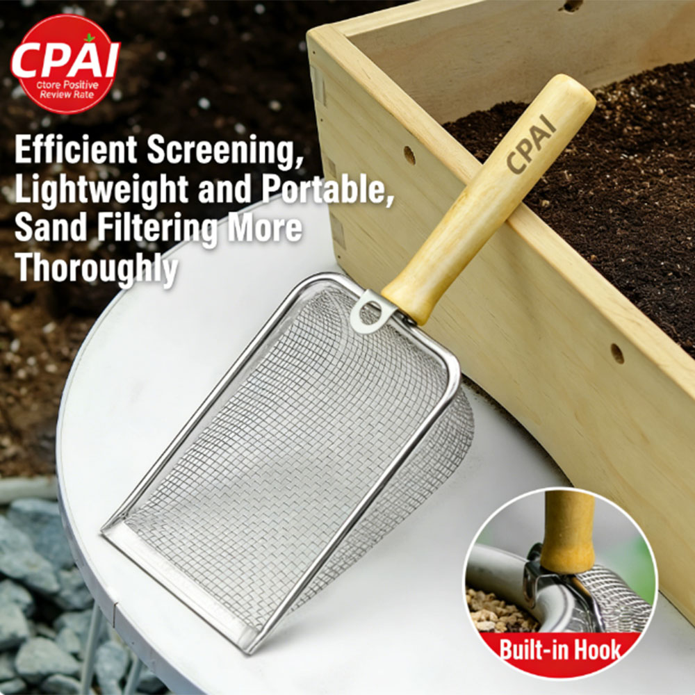 Must-Have Soil Sifter, Stainle - Gardening Tools Must Haves のレビューと価格